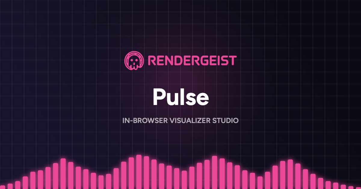 Pulse — In-Browser Visualizer Studio